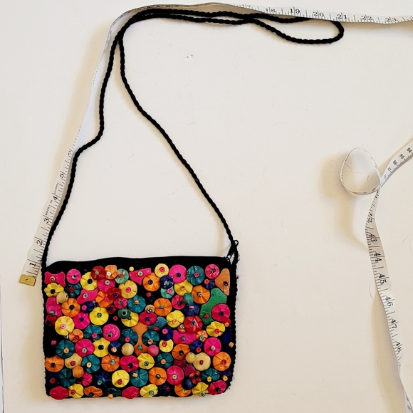 Handmade beaded purse - Picture 6 of 10